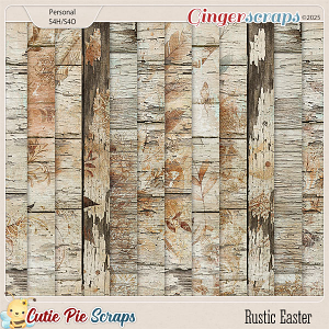 Rustic Easter Wood Papers
