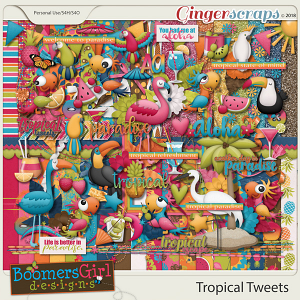 Tropical Tweets by BoomersGirl Designs