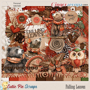 Falling Leaves Page Kit