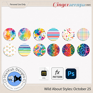 Wild About Styles: October 2025 by Wetfish Designs  