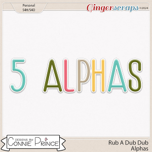 Rub A Dub Dub - Alpha Pack AddOn by Connie Prince
