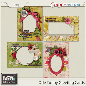 Ode to Joy Greeting Cards by Aimee Harrison