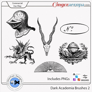 Dark Academia Brushes 2 by Wetfish Designs Dark Academia Brushes 2 by Wetfish Designs