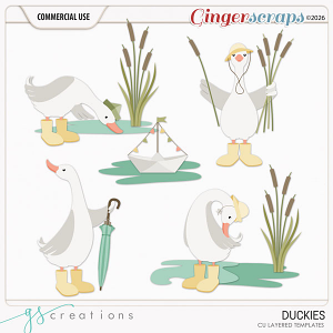 Duckies Layered Templates (CU) by GS Creations