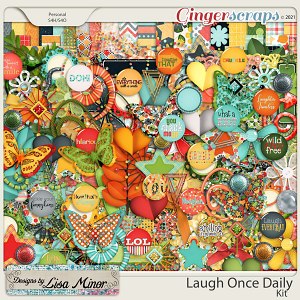 Laugh Once Daily from Designs by Lisa Minor
