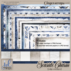 Seaside Charm {Edge Overlays}