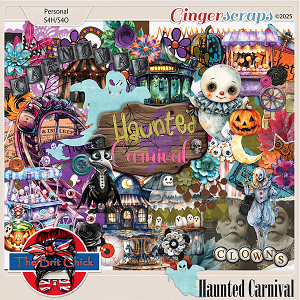 Haunted Carnival Elements By The Brit Chick