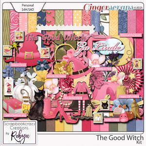 The Good Witch Kit by Scrapbookcrazy Creations