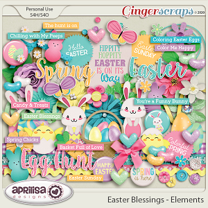 Easter Blessings - Elements by Aprilisa Designs