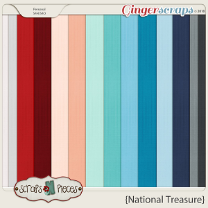 National Treasure Cardstocks by Scraps N Pieces
