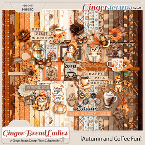 GingerBread Ladies Collab: Autumn and Coffee Fun
