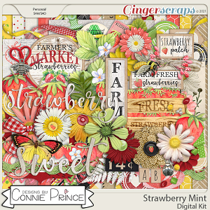 Strawberry Mint - Kit by Connie Prince