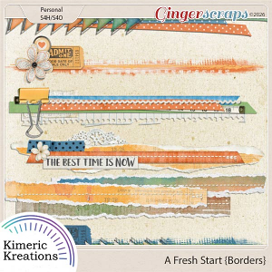 A Fresh Start Borders by Kimeric Kreations