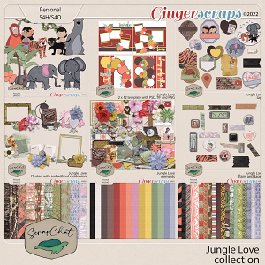 Jungle Love - February 2022 Buffet - by ScrapChat Designs