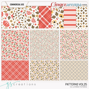 Patterns Vol25 (CU) by GS Creations