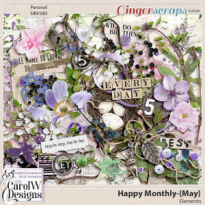Happy Monthly-{May}-Elements