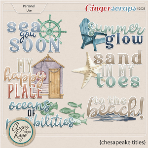 Chesapeake Titles by Chere Kaye Designs 