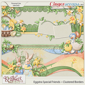 Eggstra Special Friends Clustered Borders