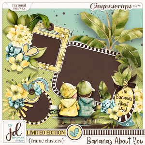 Bananas About You {Frame Clusters} LIMITED EDTIION