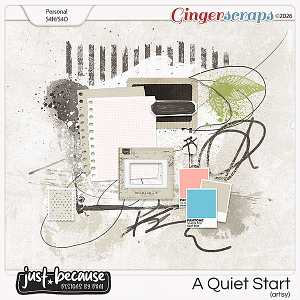 A Quiet Start Artsy by Just Because Studio