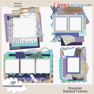 Dreamer Stacked Frames-By Adrienne Skelton Designs 