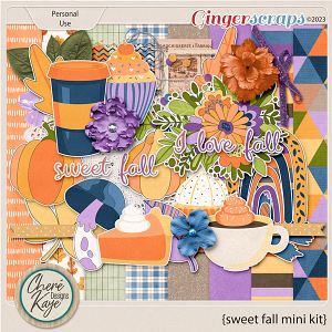 Sweet Fall Mini Kit by Chere Kaye Designs