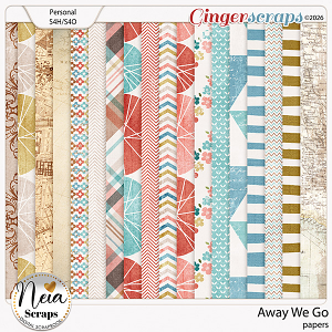 Away We Go - Papers - by Neia Scraps