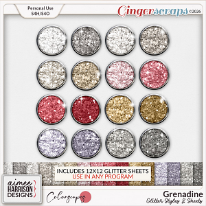 Grenadine Glitters by Aimee Harrison