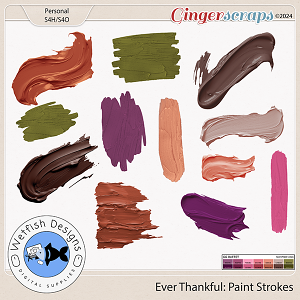 Ever Thankful Paint Strokes by Wetfish Designs 