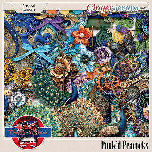 Punk'd Peacocks Elements By The Brit Chick