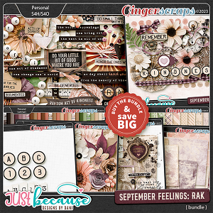 September Feelings: RAK Bundle by JB Studio