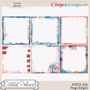 #2025 July - Page Edges by Connie Prince