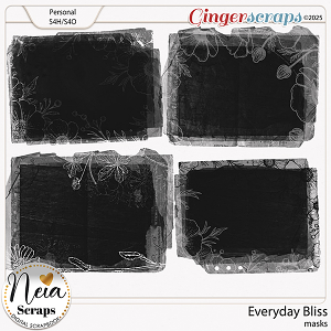 Everyday Bliss - Masks - by Neia Scraps