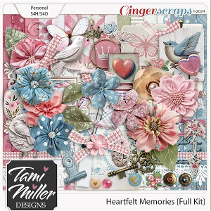 Heartfelt Memories Full Kit by Tami Miller Designs Heartfelt Memories Full Kit by Tami Miller Designs