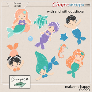 Make Me Happy Friends by ScrapChat Designs