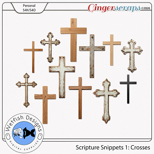 Scripture Snippets: Crosses by Wetfish Designs