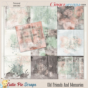 Old Friends And Memories Painted Papers