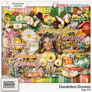 Dandelion Dreams Page Kit by Aimee Harrison Dandelion Dreams Page Kit by Aimee Harrison
