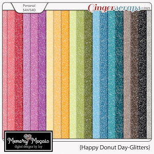 Happy Donut Day-Glitters by Memory Mosaic