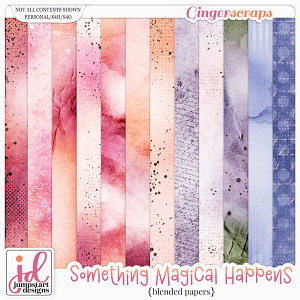 Something Magical Happens {Blended Papers} by Jumpstart Designs