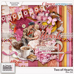 Two of Hearts Mini Kit by Aimee Harrison