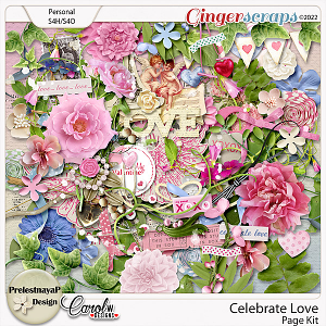 Celebrate love Kit by PrelestnayaP Design and CarolW Designs