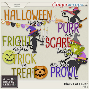 Black Cat Fever Titles by Aimee Harrison