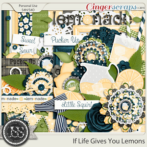 If Life Gives You Lemons Digital Scrapbook Kit