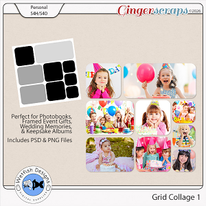 Grid Collage 1 by Wetfish Designs