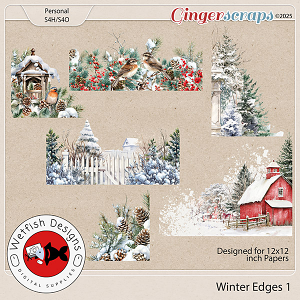 Winter Edges 1 by Wetfish Designs    