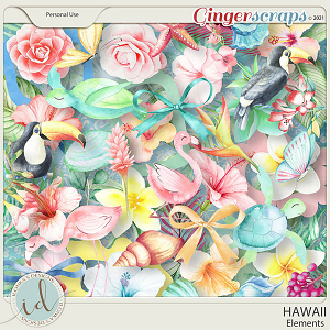 Hawaii Elements by Ilonka's Designs