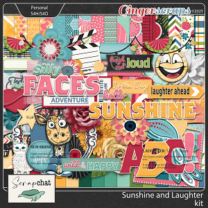 Sunshine and Laughter Kit by ScrapChat Designs