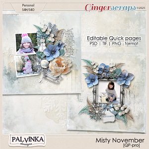 Misty November QP-Pro Templates by Palvinka Designs