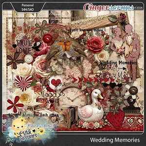 Wedding Memories Page Kit